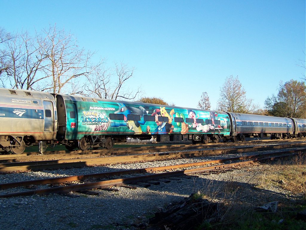 Amtrak Pokemon Car #82631