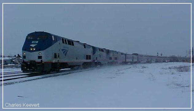 Amtrak running late