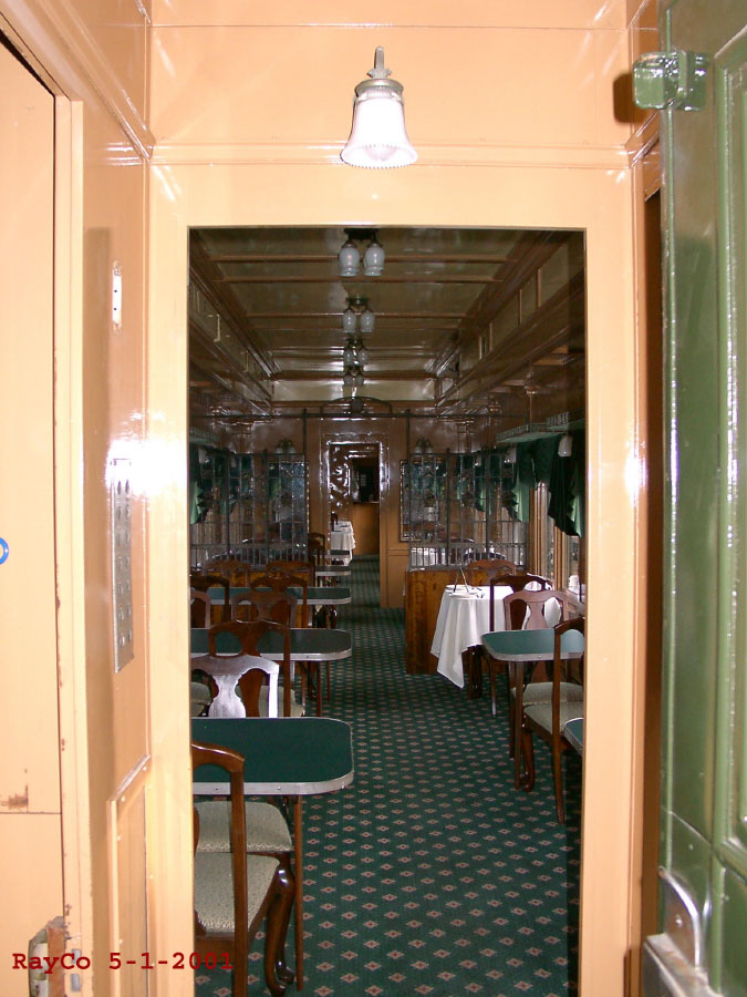 Antique Dining Car for CVRR Line