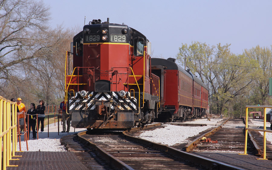 Approaching the Turntable