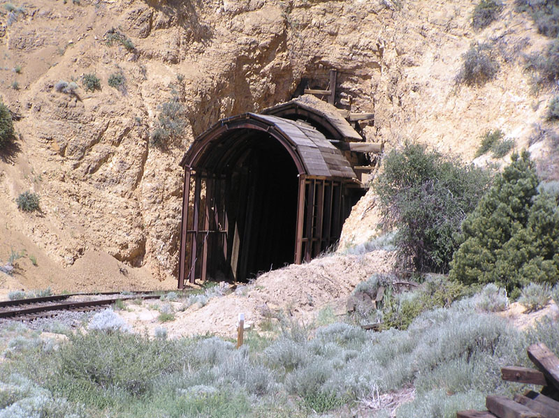 Approaching Tunnel #1 on the V & T RR
