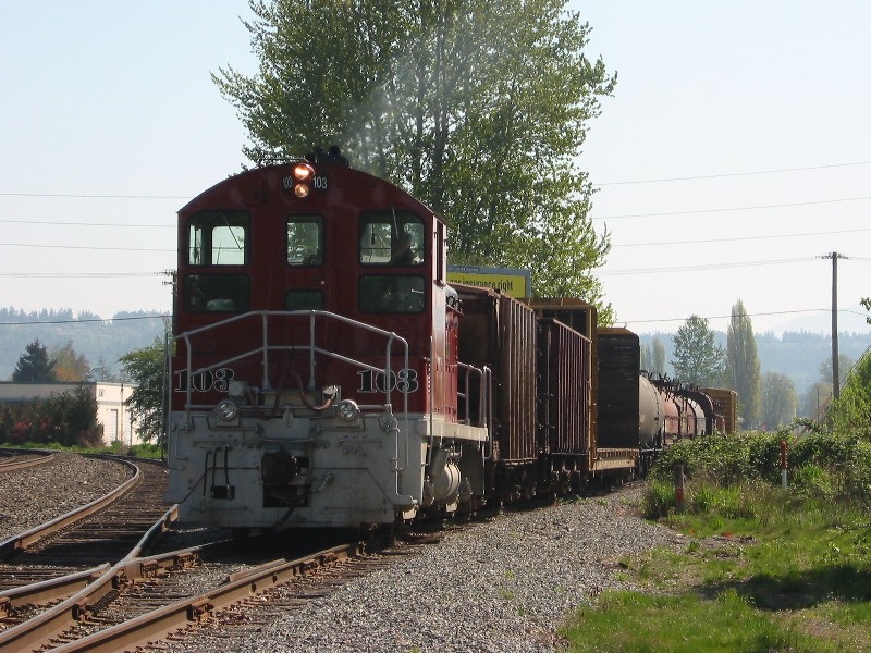 Arriving at Meeker Junction