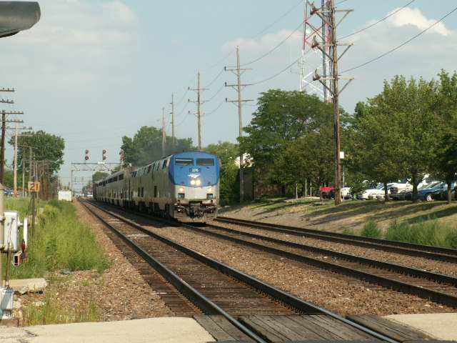 As Usual Late AMTK 3 rolling thru