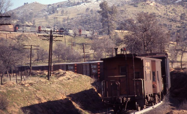 At the crossing