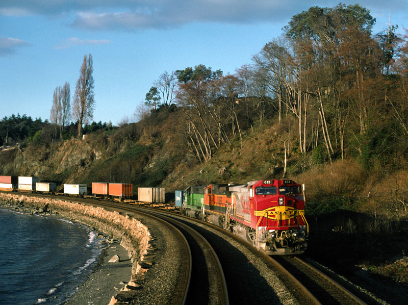 ATSF 613 from the Cab