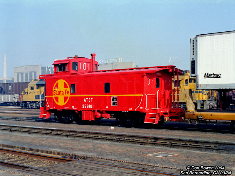 ATSF 999101 - new paint
