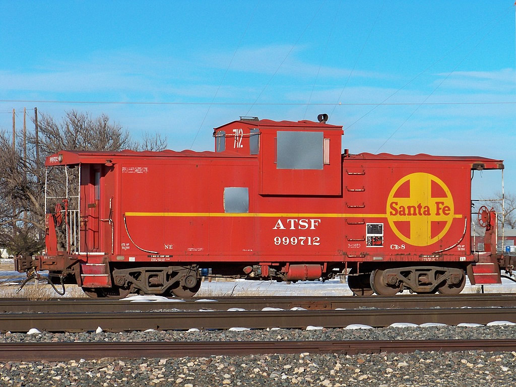 ATSF 999712 CABOOSE