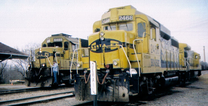 ATSF power and Okmulgee