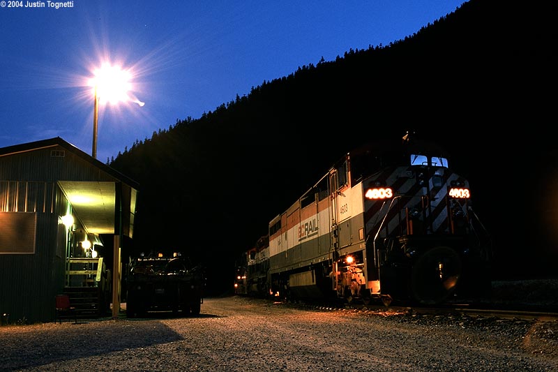 Awaiting the next call at Pemberton