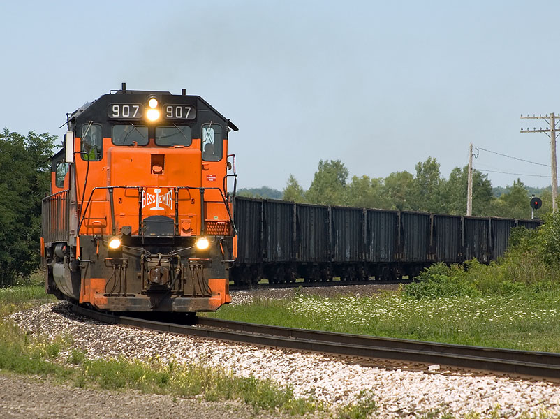 B&LE 907 at Albion