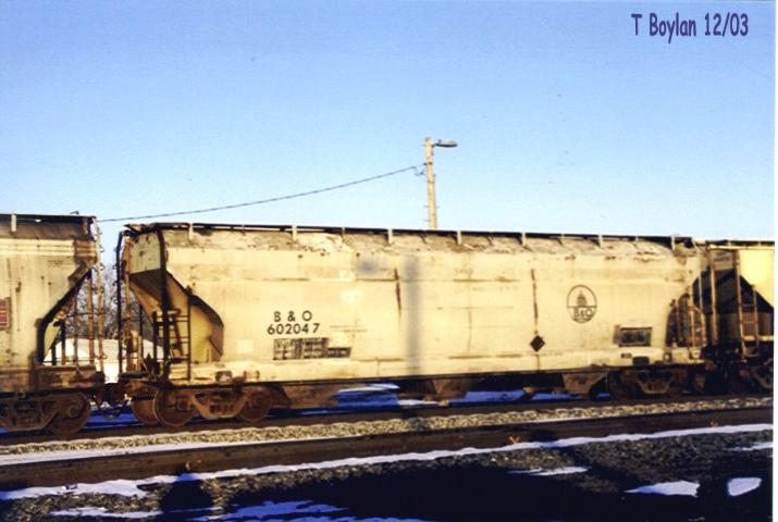 B&O Grain Hopper