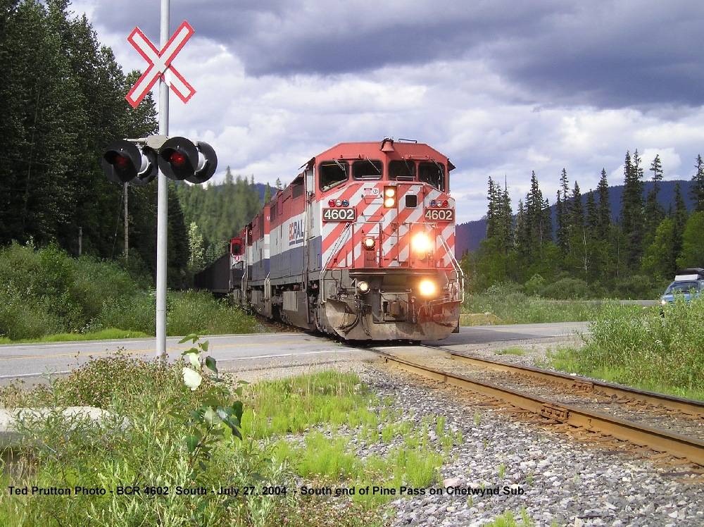 BC Rail Chetwynd Sub.