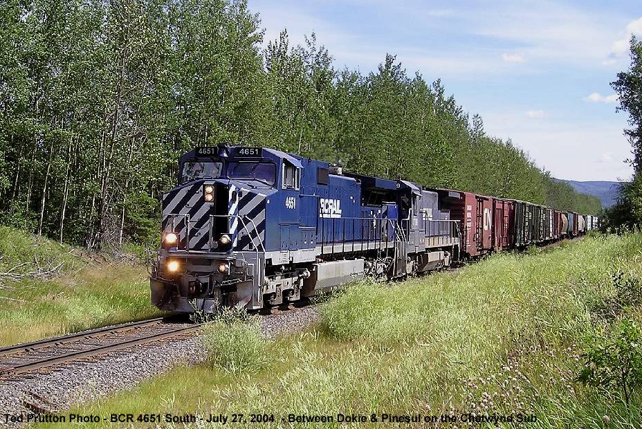BC Rail Chetwynd Sub.