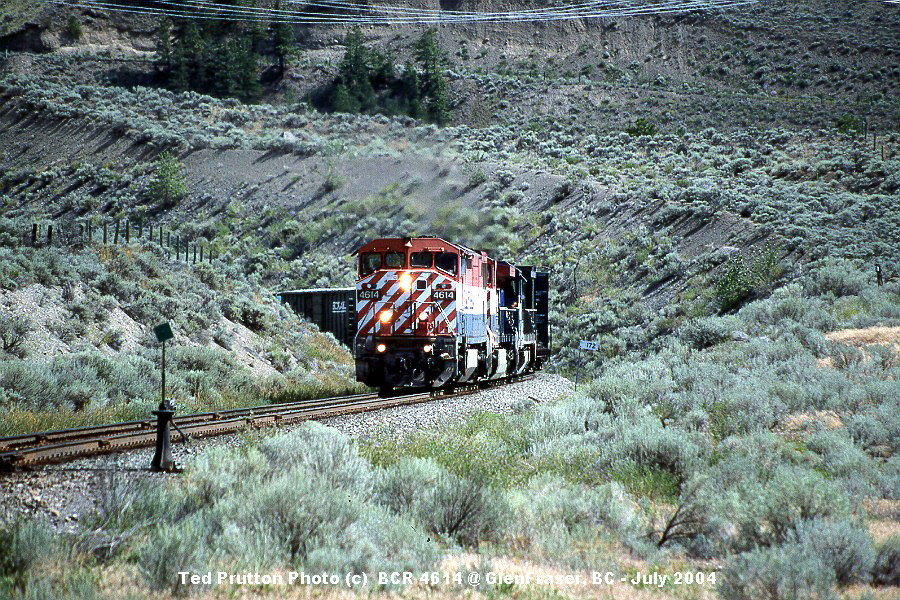 BCR 4614 @ Glenfraser,BC
