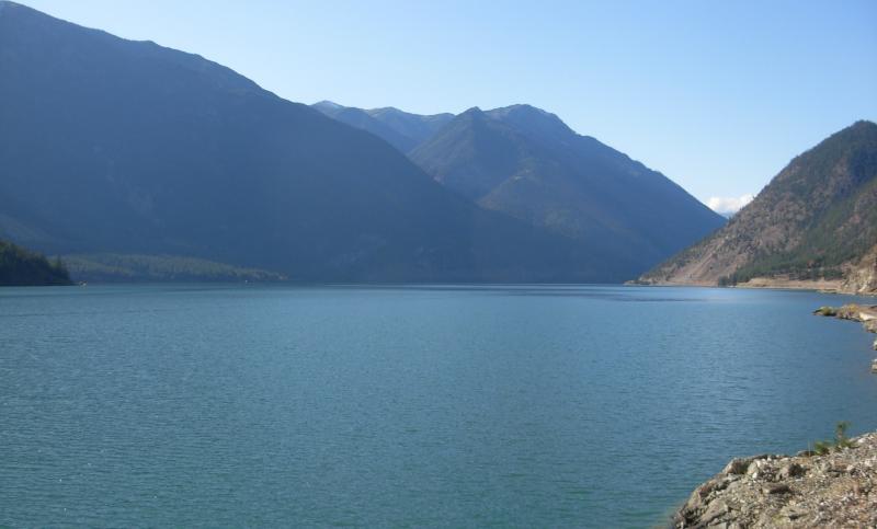 Beautiful day on Seton Lake
