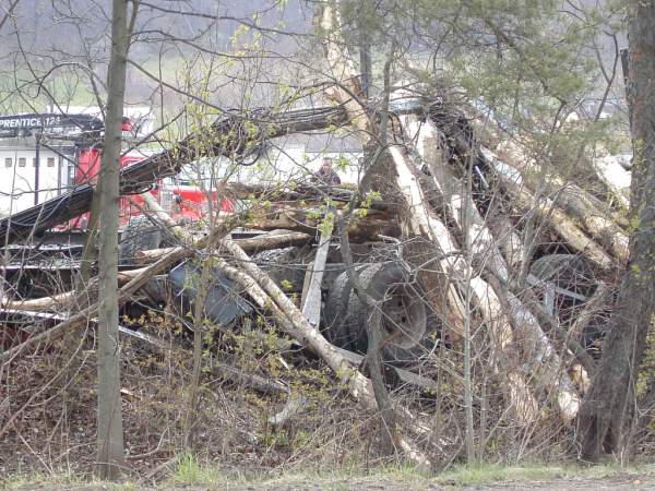 BL log truck