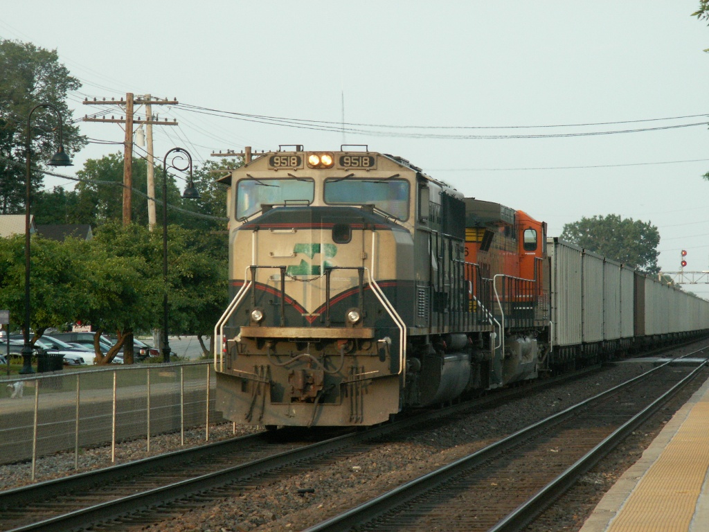 BN 9518 on a Coal Train