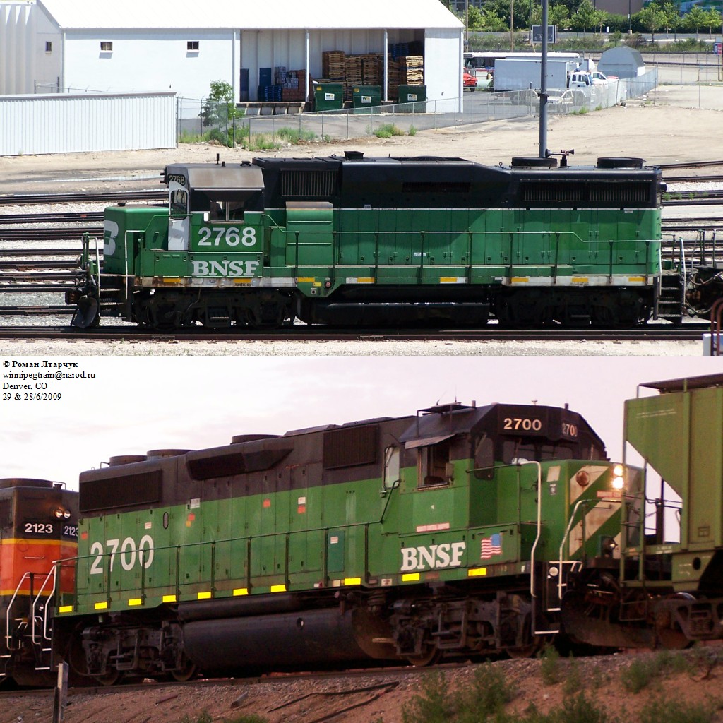 BN GP39-2s