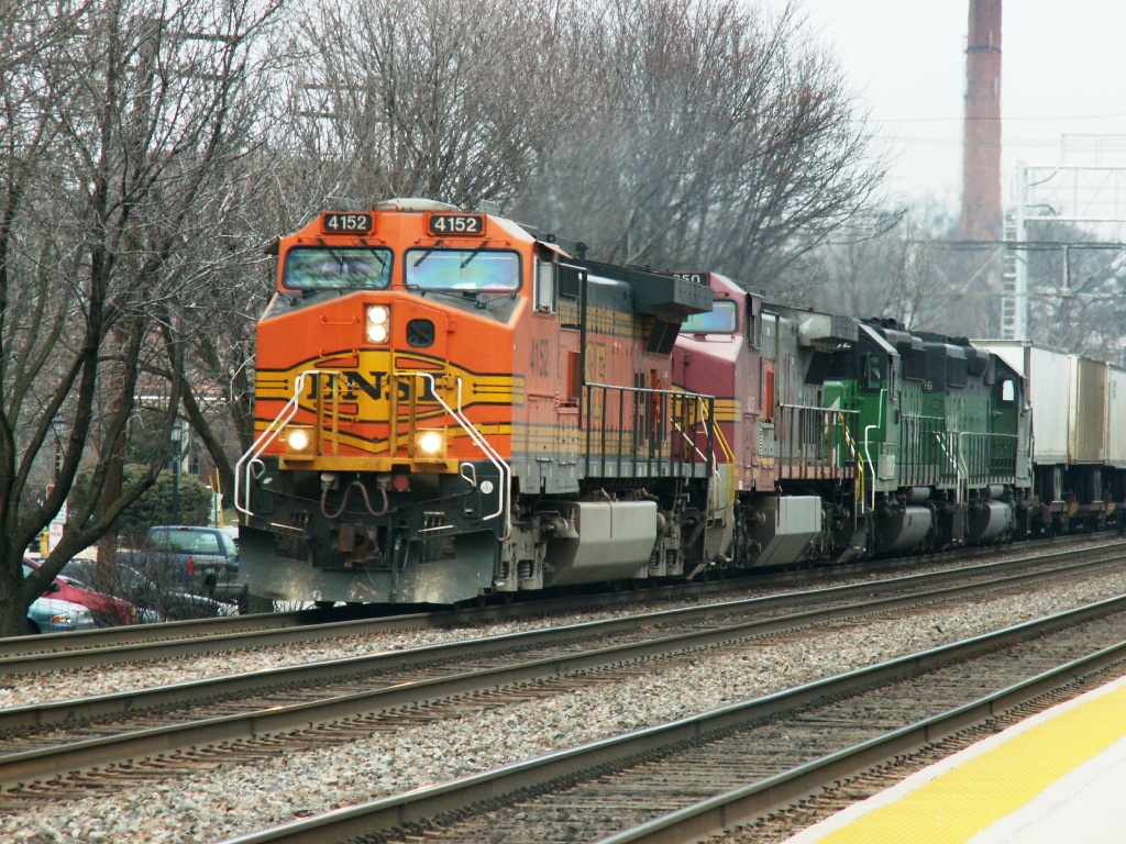 BNSF 4152 on ZCHCPTL