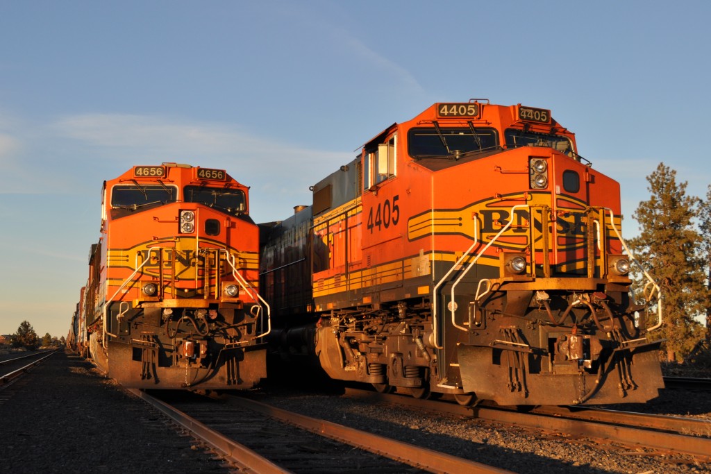 BNSF 4405 & 4656