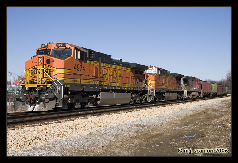 BNSF 4974 - C44-9W - M.J. Scanlon