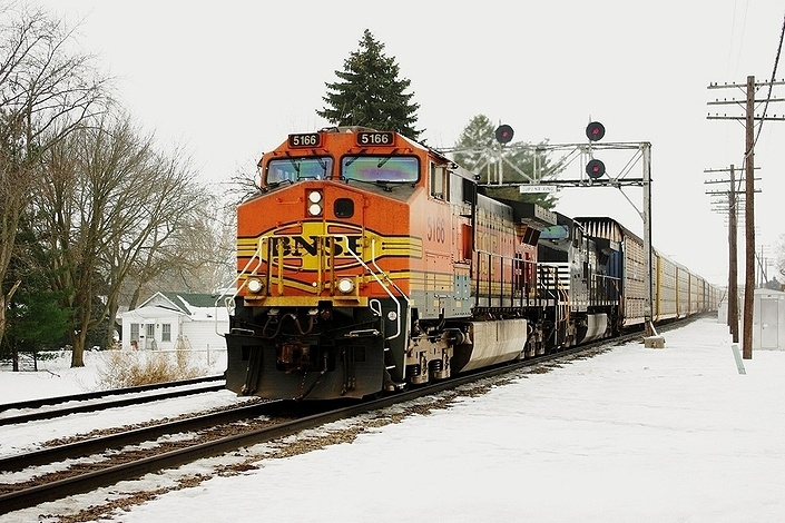 BNSF 5166
