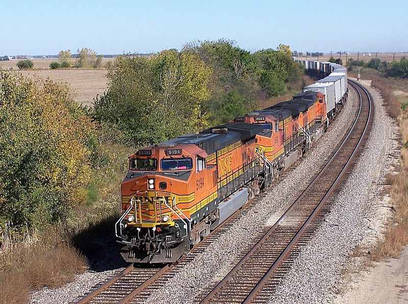 BNSF 5194 at Ransom