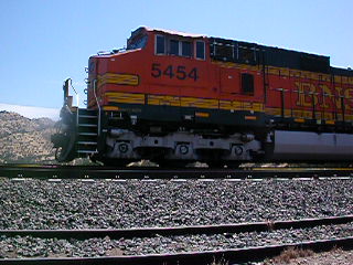 BNSF 5454 @ the tehachapi loop