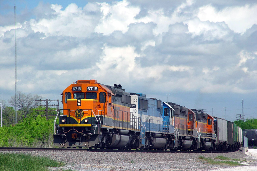 BNSF 6718