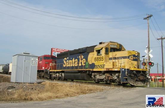 BNSF 6855 NORTH