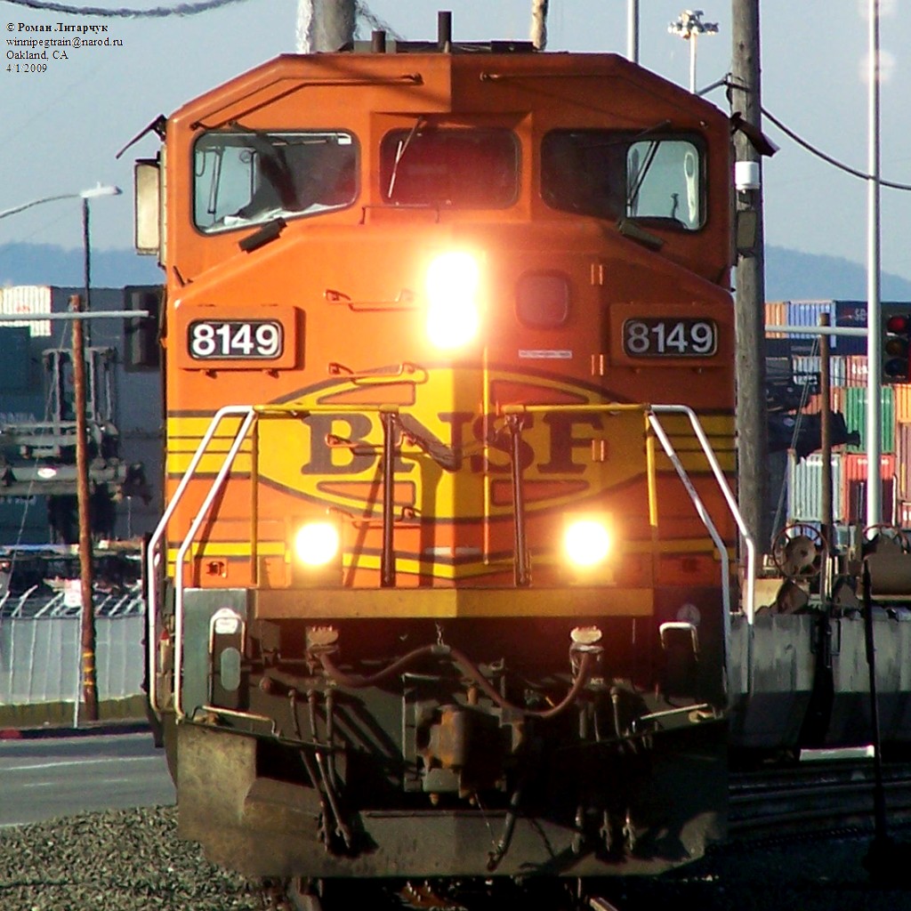 BNSF 8149 SD60M