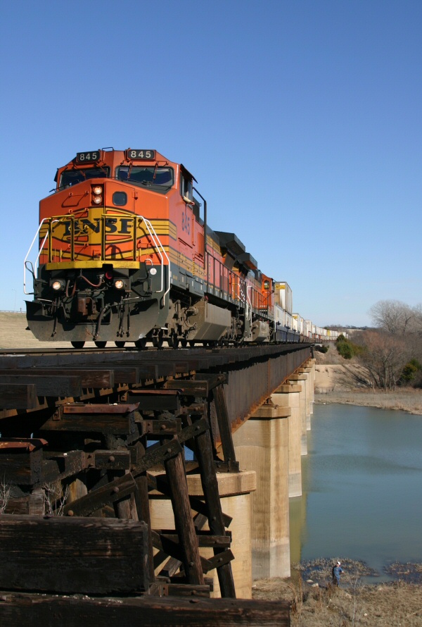 BNSF 845 - Wylie Texas