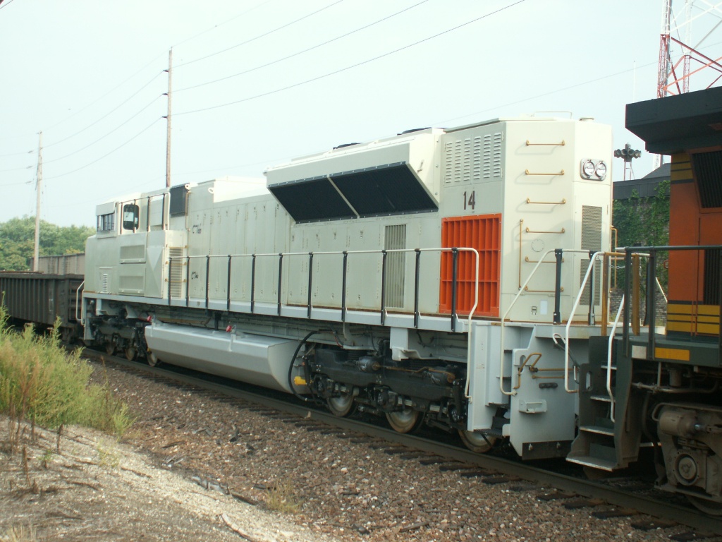 BNSF 9344 in Primer