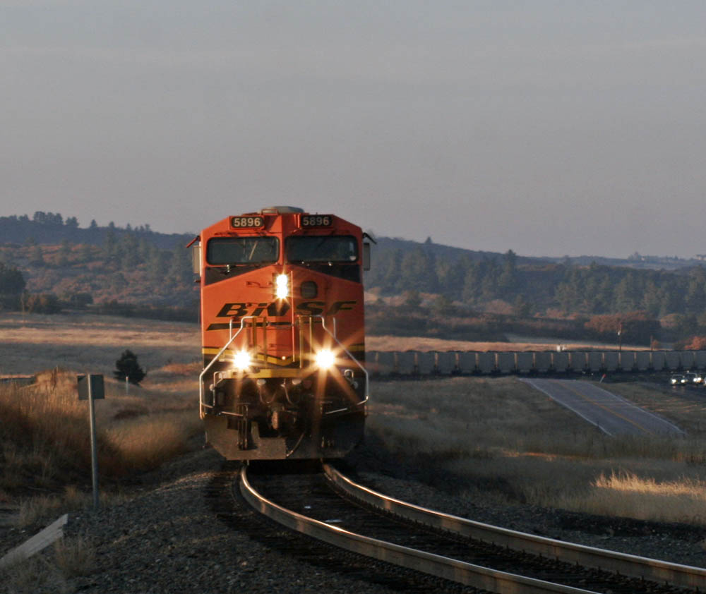 BNSF COAL TRAIN  I-25 TOMAH ROAD