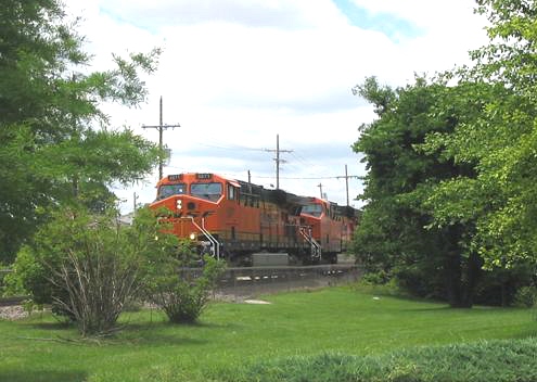BNSF Coal Train Power