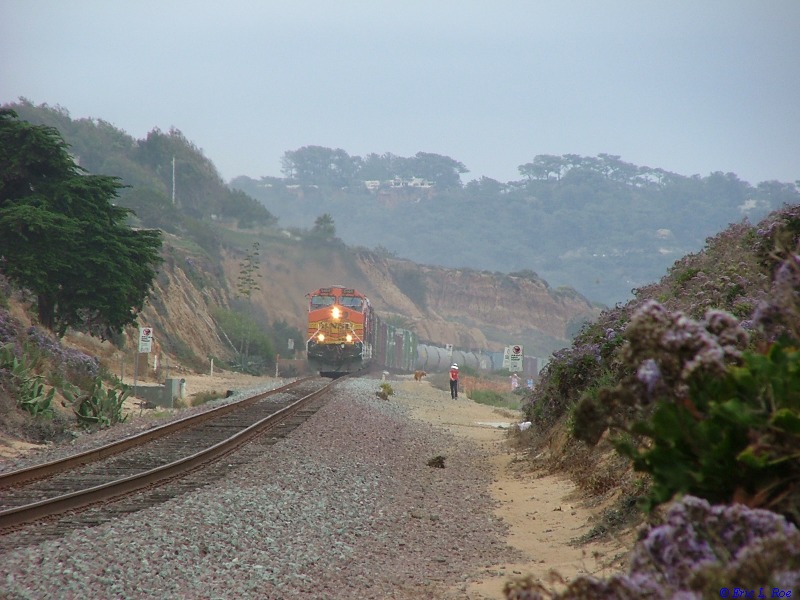 BNSF Daytime San Diego Freight