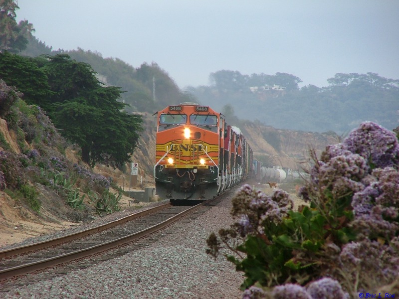 BNSF Daytime San Diego Freight