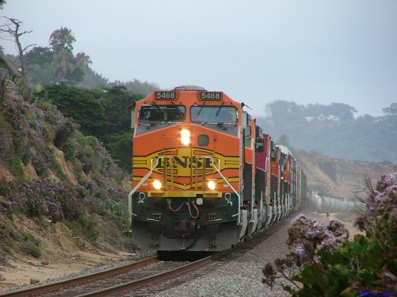 BNSF Daytime San Diego Freight