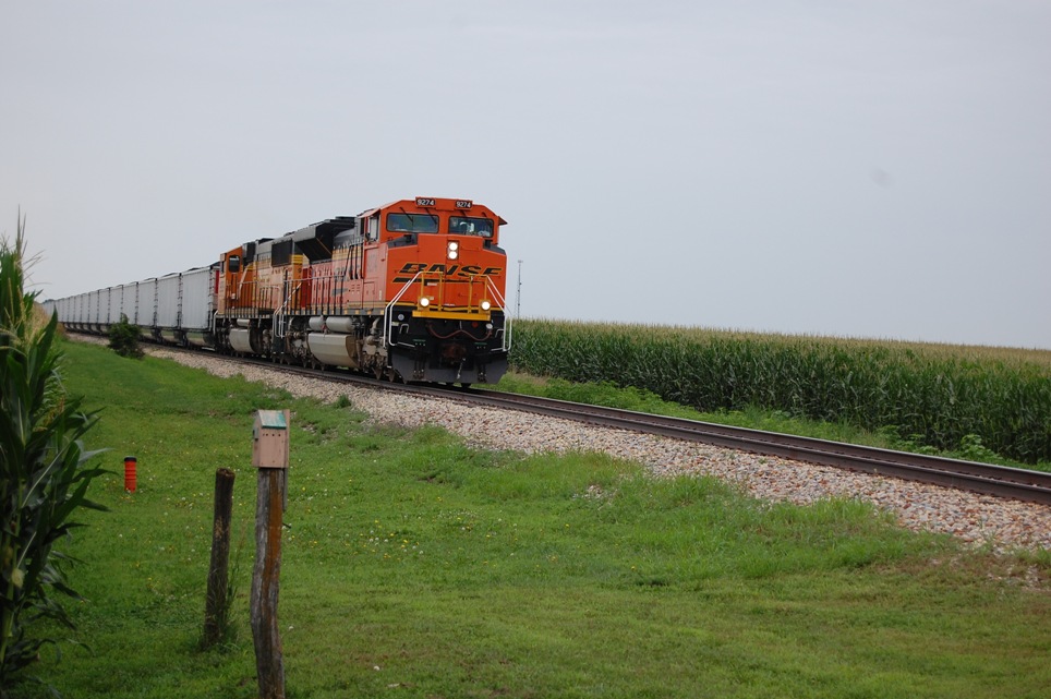 BNSF Decatur Il coal loads