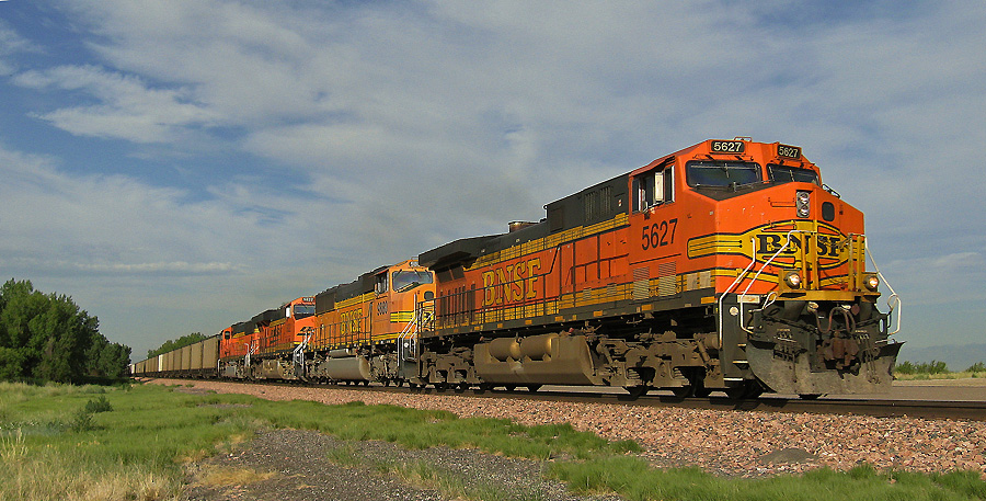 BNSF Empty Coal Drag