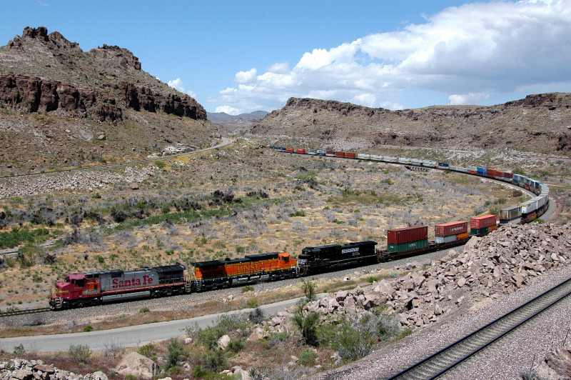 BNSF Kingman Canyon, Arizona