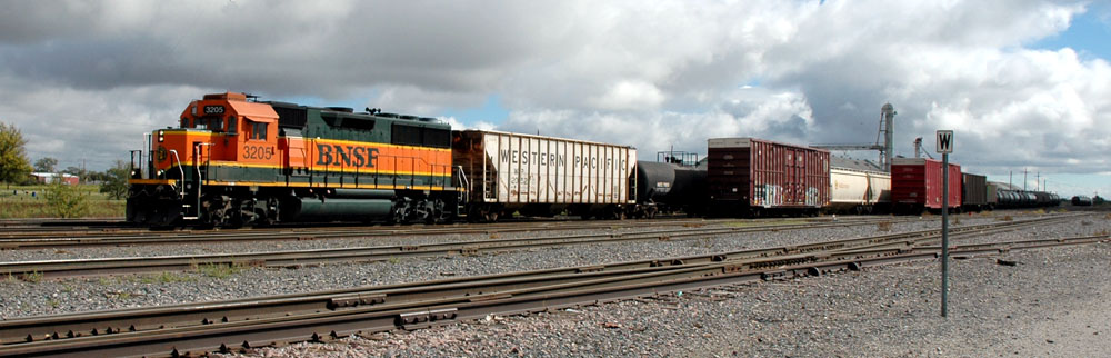 BNSF Local in Plainview, TX