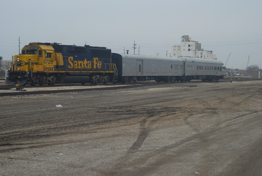 BNSF Track Inspection Train