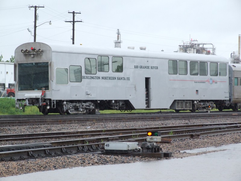 BNSF Track Test Train in Tulsa, OK