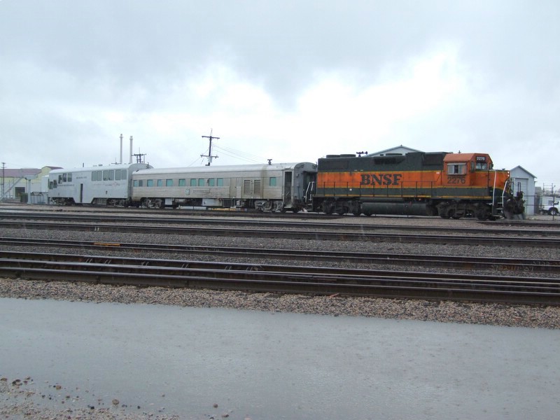 BNSF Track Test Train in Tulsa, OK