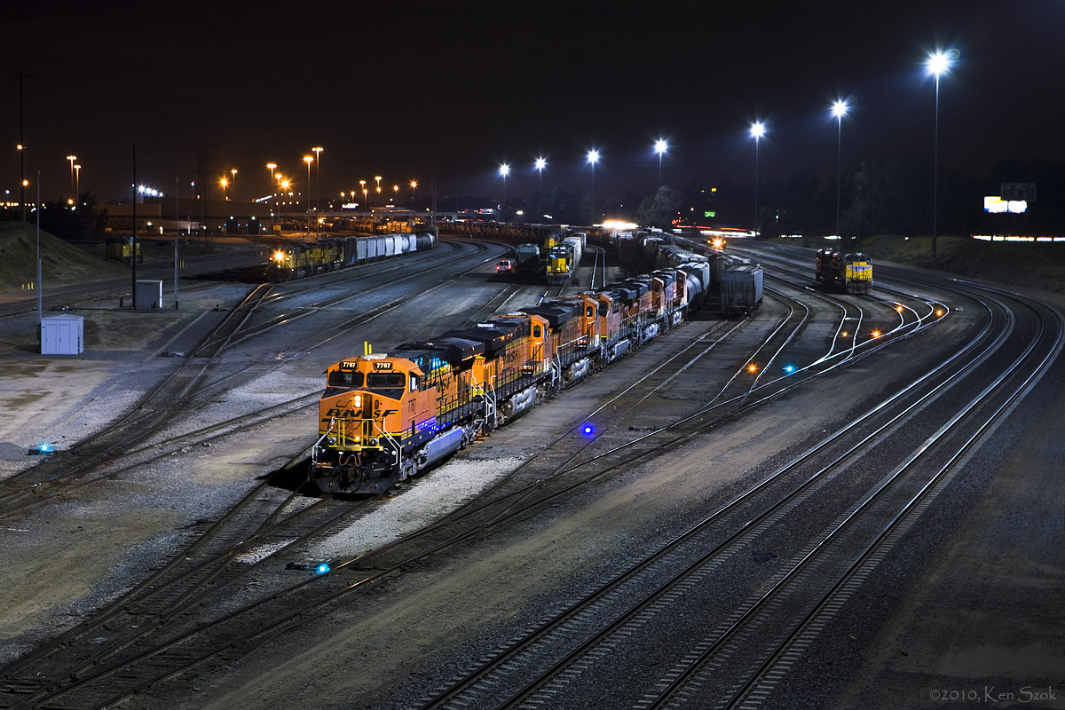 BNSF Under the Lights