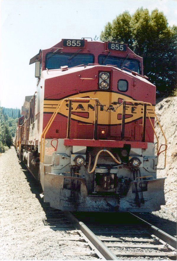 BNSF Warbonnet #855