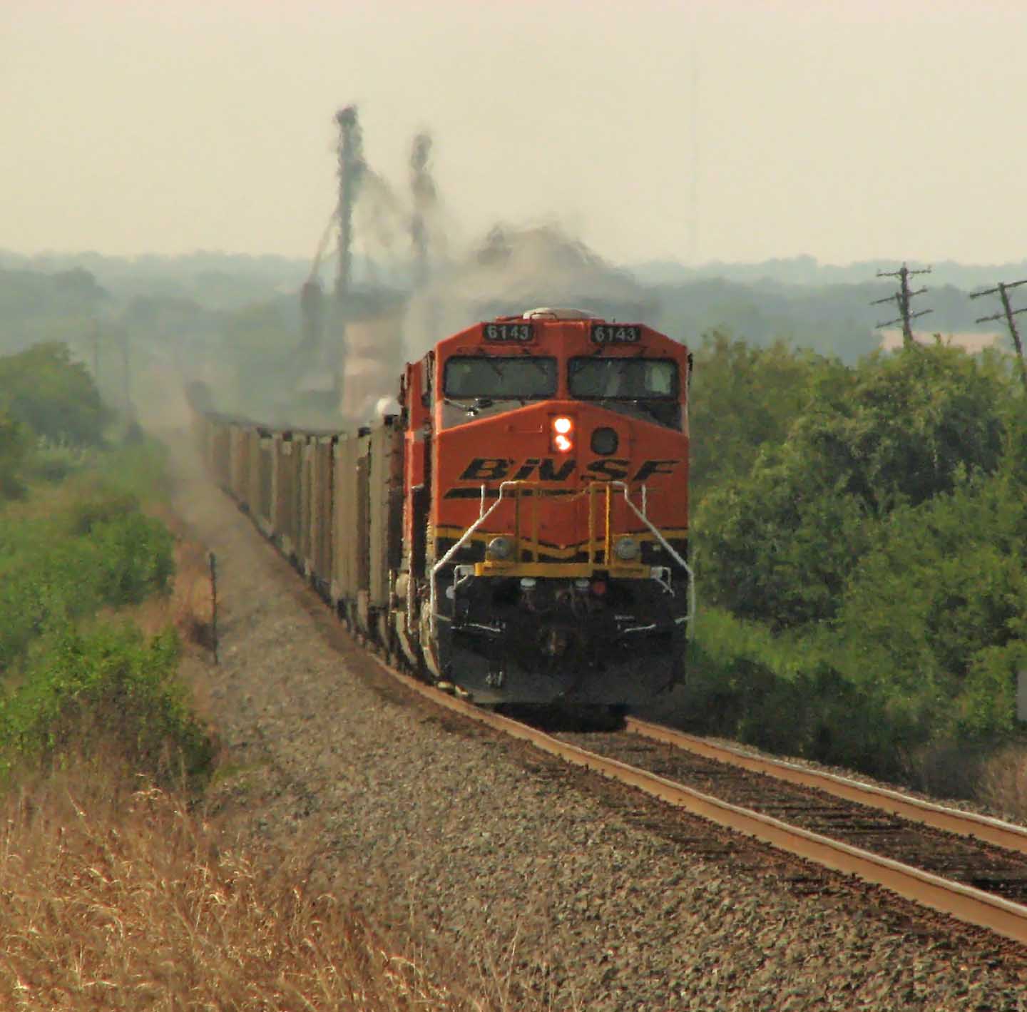BNSF_Empty_Coal_Heidlhimer_Texas