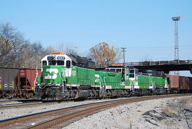 BNSF'S East Thomas Yard