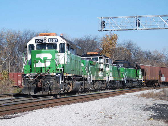 BNSF'S East Thomas Yard